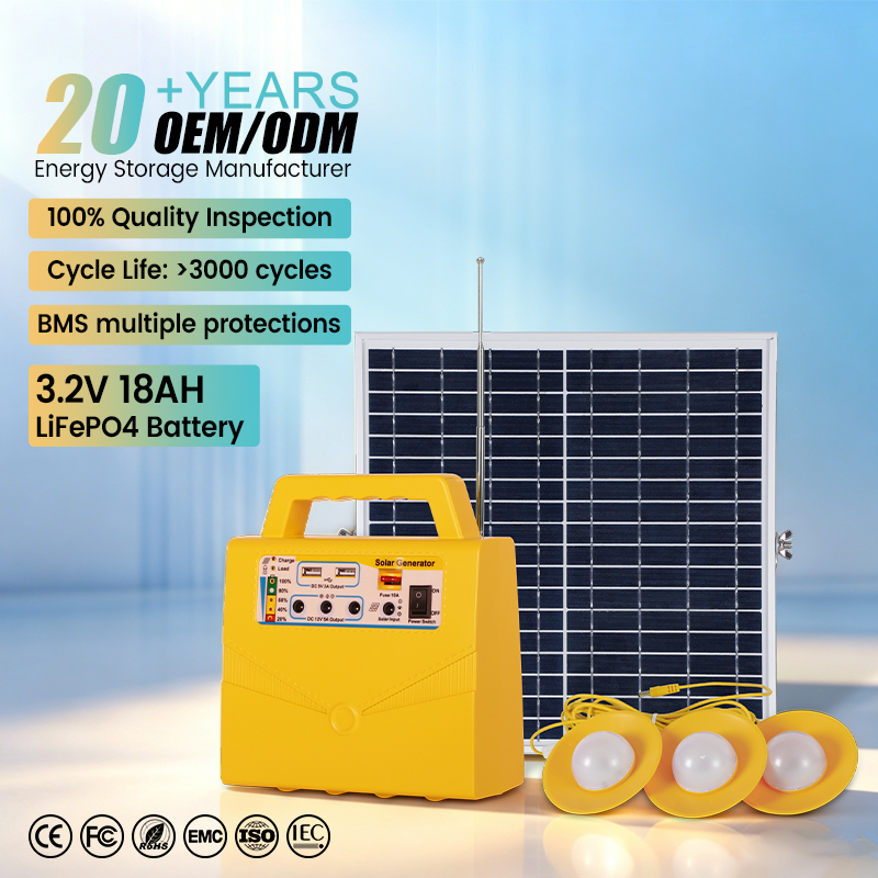 Portable Wholesale Generator Mini Solar Power System Dc Solar Kit System 20w Mini Solar Light Kits for Home · image 1