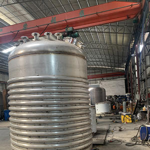 Reactor de tanque agitado continuo con camisa, mezclador de líquido, tanque de mezcla química con agitador, reactor con camisa - Product Image 5