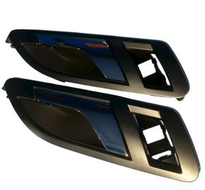 CSH-Manija interior de puerta delantera derecha (gris) de alta calidad, 2 unidades, accesorio de apertura de puerta, manija adaptable resistente al desgaste OE 3BD837222 - Product Image 1