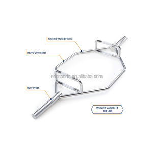 อุปกรณ์ยกน้ำหนักแบบเฮกซ์บาร์ ตรา Eric สำหรับฟิตเนสและยิม - Product Image 1