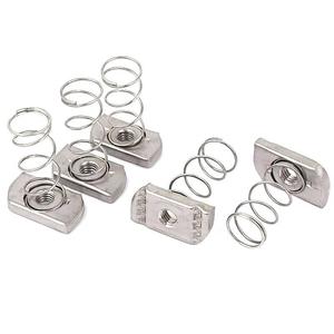 Tùy Chỉnh M4 M5 M6 Carbon Thép T Khe Cắm Mùa Xuân Các Loại Hạt Kênh Mùa Xuân T Nut Cho 8 Khe Cắm Nhôm Hồ Sơ - Product Image 2