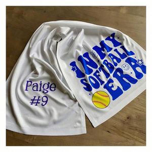 Custom Softball Team <b>Cooling</b> Towel Travel Gift Personalized Sport Accessories Bulk Design - Product Image 1