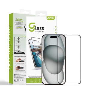 Aurey 깨지지 않는 HD 9d 경도 화면 보호기 유리 전화 화면 보호기 유리 도매 아이폰 15 14 13 12 11 프로 맥스 - Product Image 1
