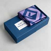Boîte cadeau de luxe personnalisée pour cravate en soie pour homme, nœud papillon, ensemble de cravates, boîte cadeau