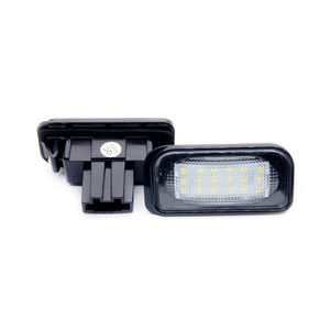 Lampes de plaque d'immatriculation sans erreur Canbus, éclairage LED de plaque d'immatriculation pour W203 4D C230 C240 2001-2007 - Product Image 1