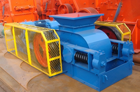 Concasseur horizontal à double rouleau haute efficacité 12-50t/h pour la fabrication de sable fin avec contrôle précis de la granulométrie