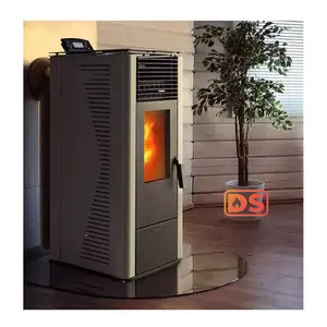 Low Noise Insertable Pellet stove Wood Burner Inbouw Pelletkachel 11kwh Wood Pellet Stove