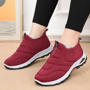 รองเท้าบูทหิมะกันหนาวบุนวมนุ่มสบายสำหรับผู้หญิงมี ZG-TT25บุขนสัตว์ - Product Image 1