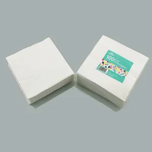 Customized Paper Napkins Custom Logo Printing Paper Luncheon Napkins Lunch Paper Napkin Wholesale