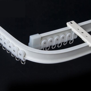 Iksun Phật Sơn 6063 Nhôm Đùn Linh Hoạt Bendable Rèm Theo Dõi Cong Cửa Sổ Bệnh Viện Rèm Đường Sắt - Product Image 3