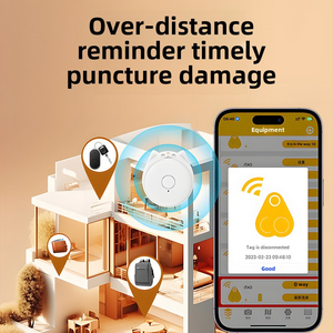 Inteligente para <span class=keywords><strong>Bluetooth</strong></span> 5,0 Dispositivo antipérdida para gatos Nuevo modelo Navegación GPS Localizador de aplicaciones móviles con material plástico y alarma - Product Image 3