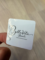 Étiquettes pour outils de maquillage, logo personnalisé, adhésif puissant, autocollants de beauté