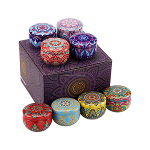 Juego <span class=keywords><strong>de</strong></span> regalo <span class=keywords><strong>de</strong></span> velas perfumadas <span class=keywords><strong>de</strong></span> lata aromáticas <span class=keywords><strong>de</strong></span> Navidad <span class=keywords><strong>de</strong></span> soja <span class=keywords><strong>de</strong></span> lujo aromaterapia personalizada éxito <span class=keywords><strong>de</strong></span> ventas al por mayor con <span class=keywords><strong>flor</strong></span> seca - Product Image 4