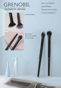 Set di pennelli per il trucco a forma di ventaglio piccolo 600 Modello 209 #   Per l'applicazione del trucco - Product Image 3