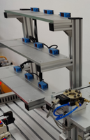 Equipo de Entrenamiento Modular Vertical para Manipuladores Eléctricos y Neumáticos LIGONG LG-BCF01, Construcción Metálica, Tamaño Personalizable