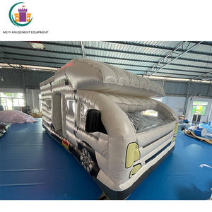 <span class=keywords><strong>Castillo</strong></span> hinchable personalizado para casa con motor para niños, camión inflable de nuevo diseño, combo de casa inflable personalizado - Product Image 2