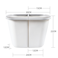 Molde de inyección de plástico para cubo de basura y cenador de cocina con expulsión automática y canal caliente para uso doméstico
