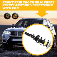 Niboke para BMW X3 F25 X4 F26 Conjunto de resorte helicoidal de Amortiguador delantero con eléctrico 37116797026 37116797028 37126797025