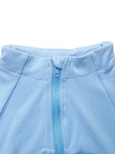 RUIQUWIN Veste à col roulé élégante et sexy à fermeture éclair Pantalon de survêtement respirant simple Costume décontracté pour femme - Product Image 4