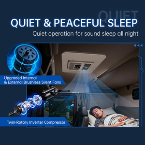 <span class=keywords><strong>Climatiseur</strong></span> de stationnement à double ventilateur 24V, alimenté par batterie, pour cabine de camion - Product Image 4