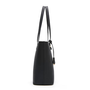 Sac fourre-tout tendance pour femme, couleur unie, grande capacité, avec poignées, pour le bureau, les affaires, le travail, l'école, l'université - Product Image 5