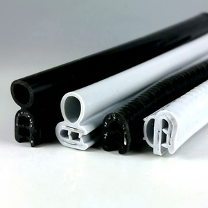 Easy Installation Silicone <b>Rubber</b> Trim Gasket <b>Edge</b> Door Sealing Strip U Shape Stainless core heat chemical resistant HR-06S - Product Image 1