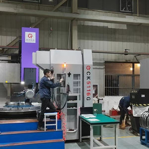 Tour vertical CNC à usage intensif avancé, contrô<span class=keywords><strong>le</strong></span> GSK à deux axes pour l'industrie de la production de métaux, productivité à haut volume - Product Image 5