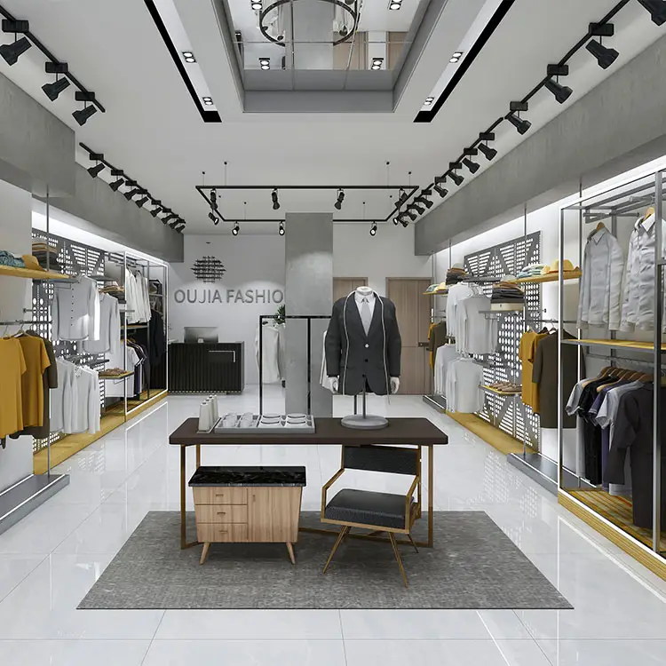 Business Style Retail Men Women Clothing Store Boutique Interior Designs