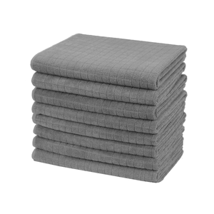 Serviettes de thé en coton 100% brodé, OEM ODM, 18x28, 125 GSM, lavables en machine, durables, économiques, séchage rapide - Product Image 2