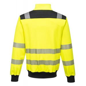 PORTWEST - PW370YBRM PW3 Sweat jaune/noir haute visibilité-EAN 5036108306688 HI-VIS WORKWEAR - Product Image 2