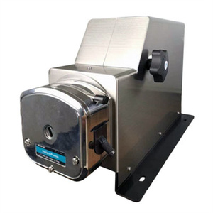 Pompe péristaltique Huiyu IP55 en acier inoxydable avec plusieurs têtes de pompage, vitesse réglable manuellement, moteur antidéflagrant - Product Image 1