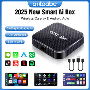 Boîtier de <span class=keywords><strong>Streaming</strong></span> Automatique Autoabc CarPlay Android System avec Interface AI pour IPTV YouTube <span class=keywords><strong>Netflix</strong></span> Garantie 1 An - Product Image 2