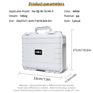 Khối Lượng Cao Không Thấm Nước Vai Túi Một Dây Đeo Lưu Trữ Trường Hợp Nổ Hộp Cho DJI Không Khí <span class=keywords><strong>3</strong></span>/3S Drone Phụ Kiện - Product Image 6