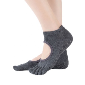<strong>Diabetic</strong> Friendly Yoga Five Finger <strong>Socks</strong> Anti-Slip Breathable Spandex Casual Summer <strong>Women's</strong> Barefoot <strong>Socks</strong> - Product Image 1