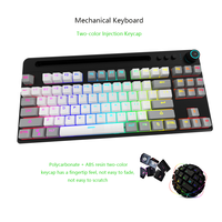 Keyboard Keycaps Multimedia Gaming Keyboard Which Have a Special Application That Colors Can Be Controlled