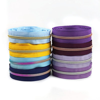 Fermetures éclair Deepeel Z1-3, plusieurs couleurs, accessoires, sac à fermeture éclair, couture, dents arc-en-ciel, fermeture éclair en nylon personnalisée
