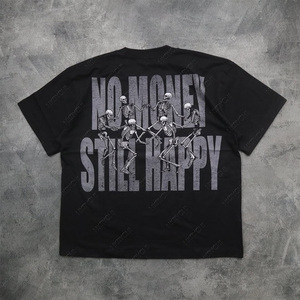 Logo personnalisé T-shirt blanc vintage pour hommes 100% coton Conception surdimensionnée lourde Plus Options de taille - Product Image 6