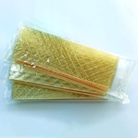Feuille de gélatine bovine halal en vrac Feuilles de gélatine sans saveur or argent sans gluten 140-260 Feuille de gélatine pour dessert