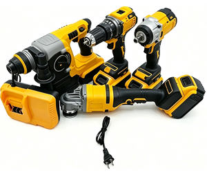 <span class=keywords><strong>Martillo</strong></span> Perforador Eléctrico de Litio de Alta Potencia, Sin Escobillas, de Doble Propósito, Multifuncional para el Hogar - Product Image 1