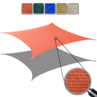 Voile d'ombrage personnalisée Voile de terrain de jeu extérieur Soleil/jardin HDPE Beige Couleur Filet pare-soleil