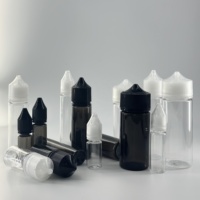 Vente en gros 20ml 15ml petit flacon compte-gouttes en plastique flacon d'injection d'huile PET à pression pointue