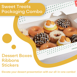 OEM จีนโรงงานราคาถูกคัพเค้ก /Eclair/macaron/ โดนัท/คุกกี้ช็อคโกแลต/ผลไม้ทาร์ต/ วาฟเฟิลที่กำหนดเองแพคเกจกระดาษแข็ง - Product Image 4