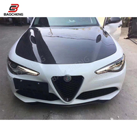 Kit carrosserie de pare-chocs avant en fibre de verre/fibre de carbone de style GTAM de haute qualité pour Alfa Romeo Giulia 2015-2021