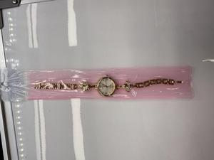 Orologio da Donna Placcato Oro con Cassa Rotonda, Cinturino in Lega e Funzione Luminosa - Product Image 3