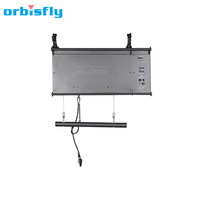 Treuil Orbisfly Pro100d 100 Double + Puissance et Cat6 Treuil DMX Treuil cinétique Lumières cinétiques Palan DMX accrocher des objets de 100kg