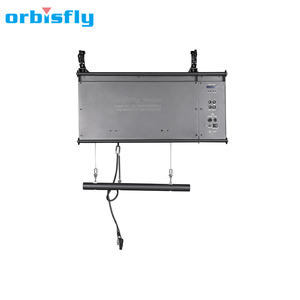 Orbisfly Pro100d Winch 100 Double + Power dan Cat6 DMX Winch lampu kinetik DMX Hoist hang 100kg objek - Product Image 3