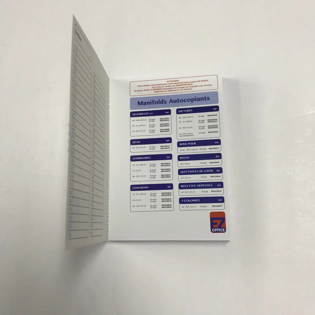 Cubierta de libro de diseño personalizado con tapa blanda