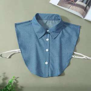 Collar de encaje bordado desmontable para <span class=keywords><strong>mujer</strong></span>, camisa decorativa de estilo vaquero, de estilo vaquero - Product Image 4