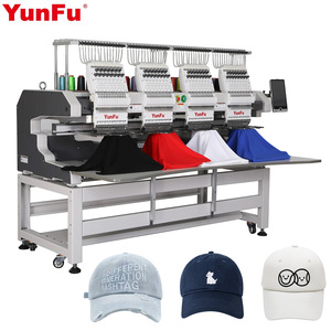 Máquina de Bordar <span class=keywords><strong>Profesional</strong></span> de 4 Cabezas con Función Automática de 1200 RPM, Nueva - Product Image 1