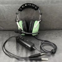 Casque d'écoute en gros, casque d'aviation ANR, casque de pilote multicolore avec un excellent effet de réduction active du bruit (ANR)